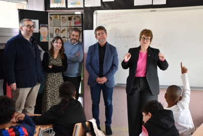 Las Mañanas - Anna Simó, consellera d'Educació, visita Montornès