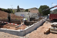 Las Mañanas - Represa dels treballs de construcció del nou mercat municipal de Montornès Nord