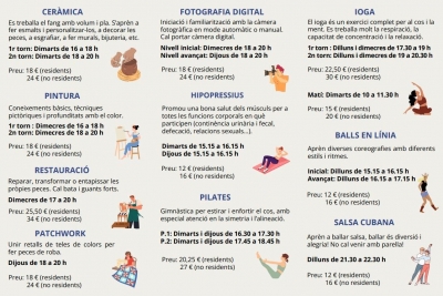 Las Mañanas - Obertes les inscripcions dels tallers del Casal de Cultura