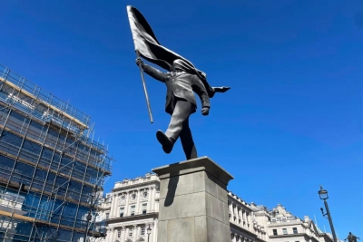 La Intersecció - Cultura ràndom: nova escultura de Banksy