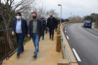 Las Mañanas - Inauguració de l'itinerari de vianants de la BV-5001