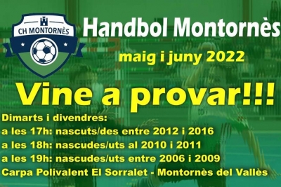 Las Mañanas - Portes obertes al Club Handbol Montornès
