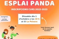 Las Mañanas - Inscripcions a l'Esplai Panda