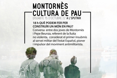 Las Mañanas - Montornès, cultura de pau